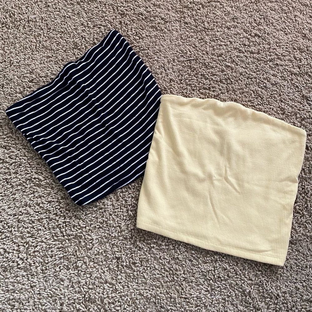 2 tube tops